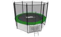 Батут UNIX line 8 ft outside (Green)