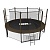 Батут UNIX line 12 ft Black&Brown (inside)